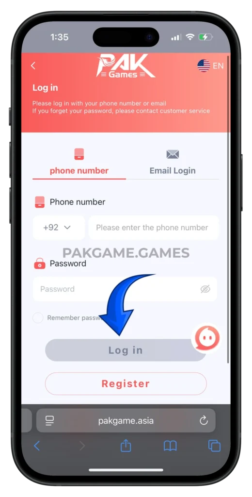 pak-games-login-page